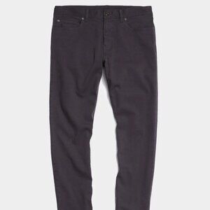 Todd Snyder | Straight Fit 5-Pocket Chino | Color: Raisin | Size: 32/34